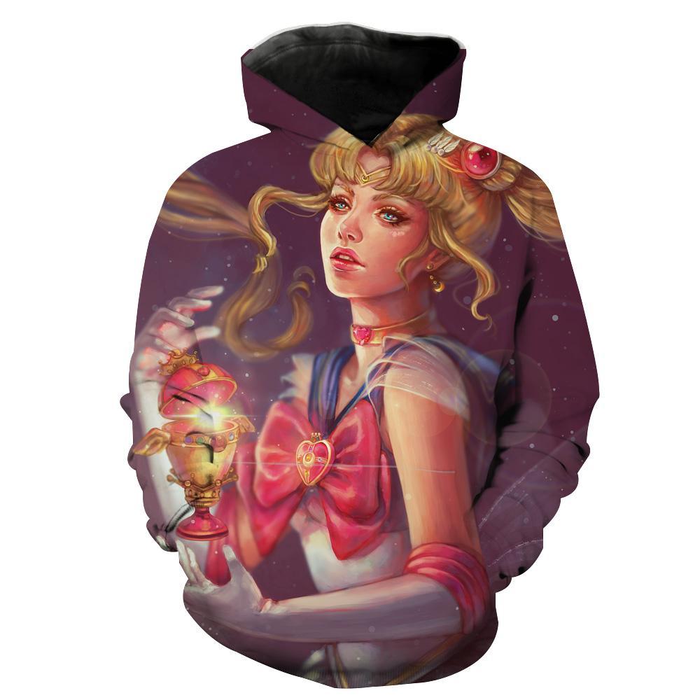 Sailor Moon Sailor Moon Anime Hoodie 3D