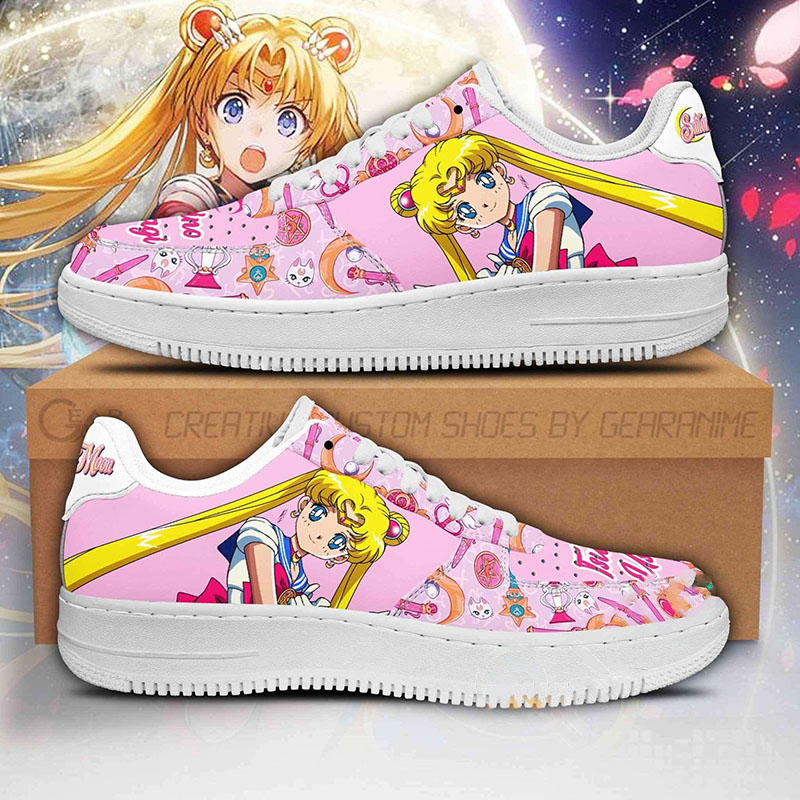 Sailor Moon Anime Nike Air Force Shoes