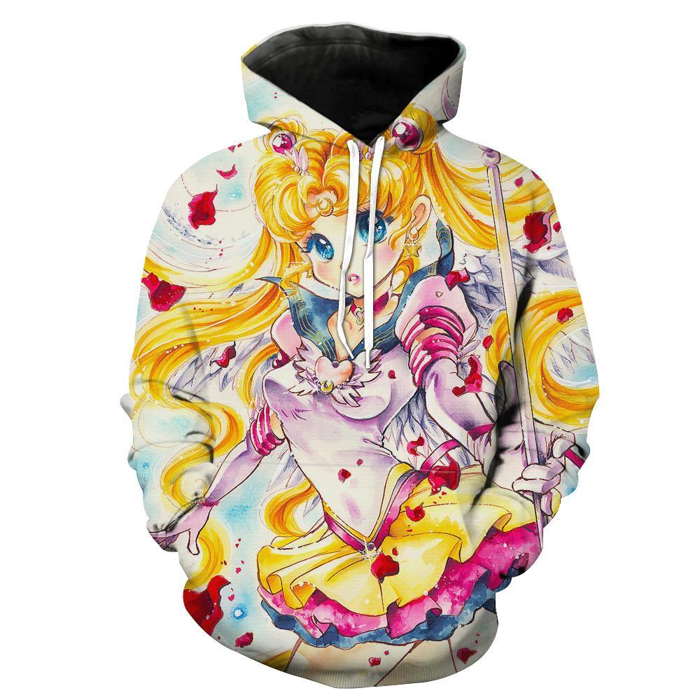Sailor Moon Sailor Moon Venus Animes Hoodie 3D