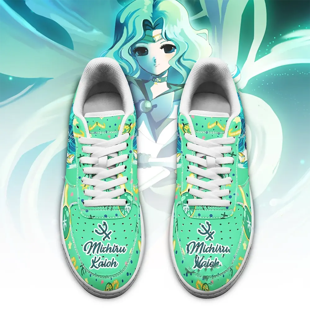 Sailor Neptune Sailor Moon Anime Fan Gift Amazon Nike Air Force Shoes