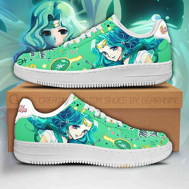 Sailor Neptune Sailor Moon Anime Nike Air Force Shoes