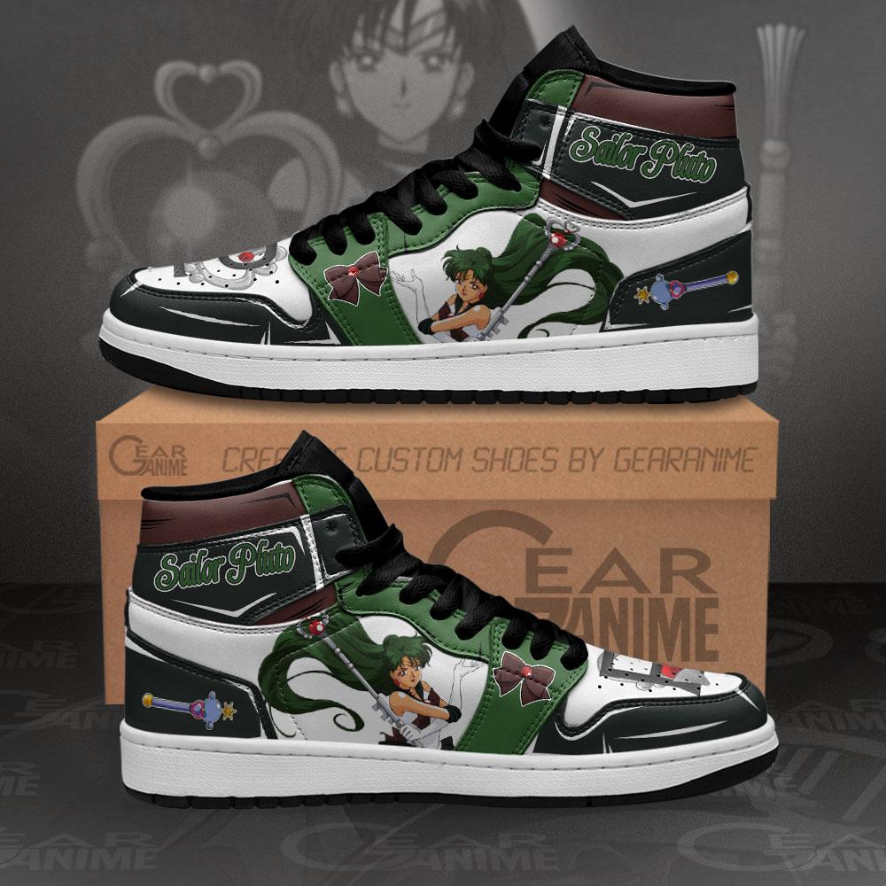 Sailor Pluto Sneakers Sailor Moon Anime Air Jordan Shoes