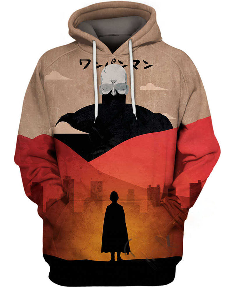 Saitama Bald Man Hoodie 3D 12 Saitama Bald Man Hoodie 3D