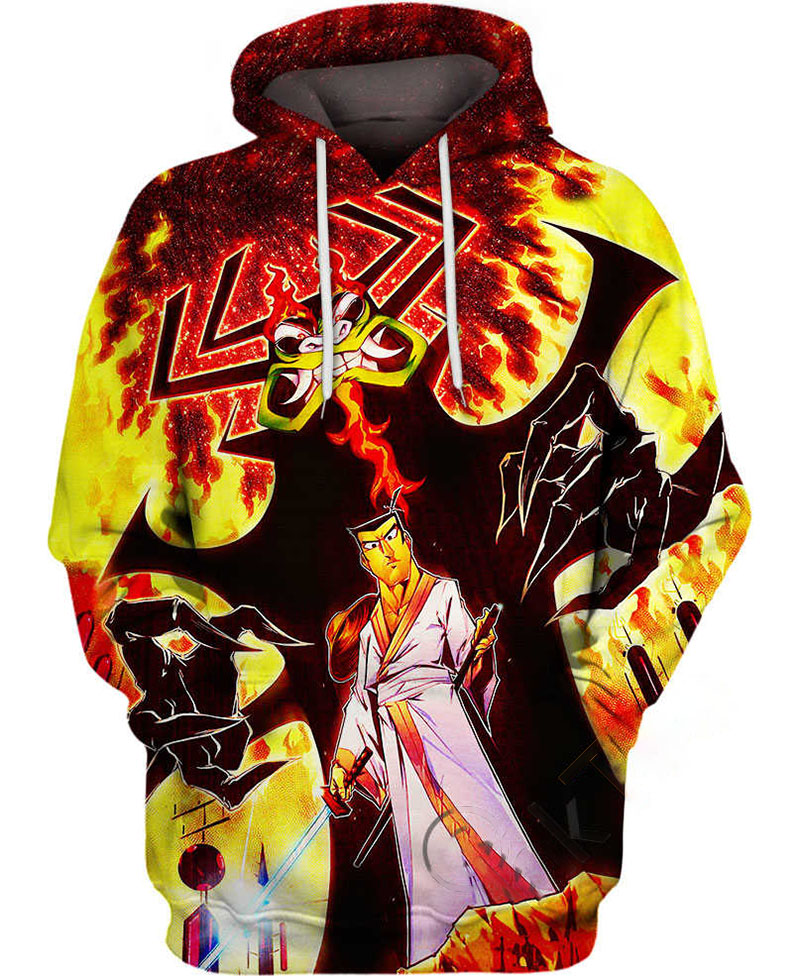 Samurai Hoodie 3D 9 Samurai Hoodie 3D