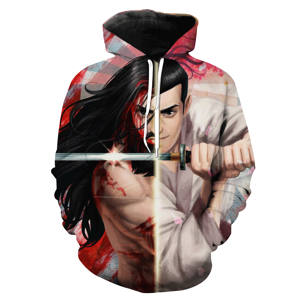 Samurai Jack Epic Samurai Jack Hoodie 3D