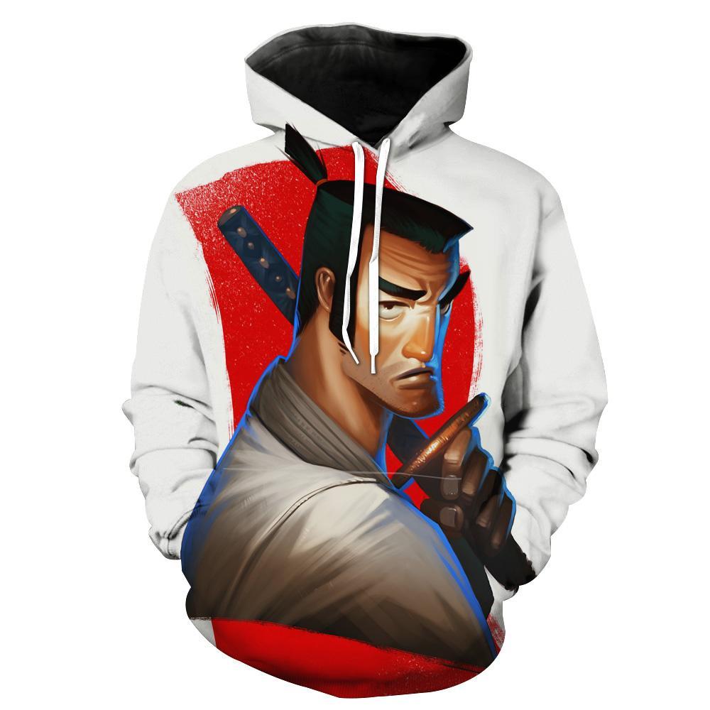 Samurai Jack Jack Sword Stance Hoodie 3D