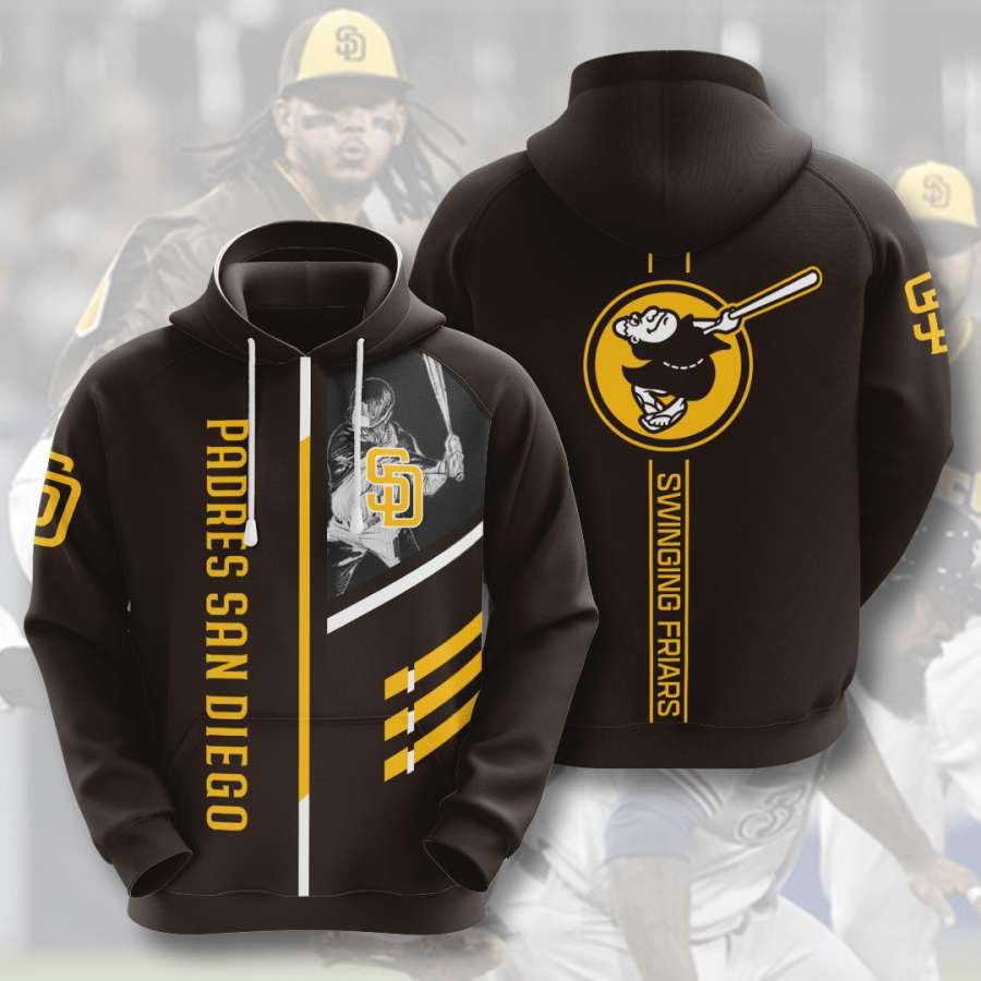 San Diego Padres Custom Hoodie 3D