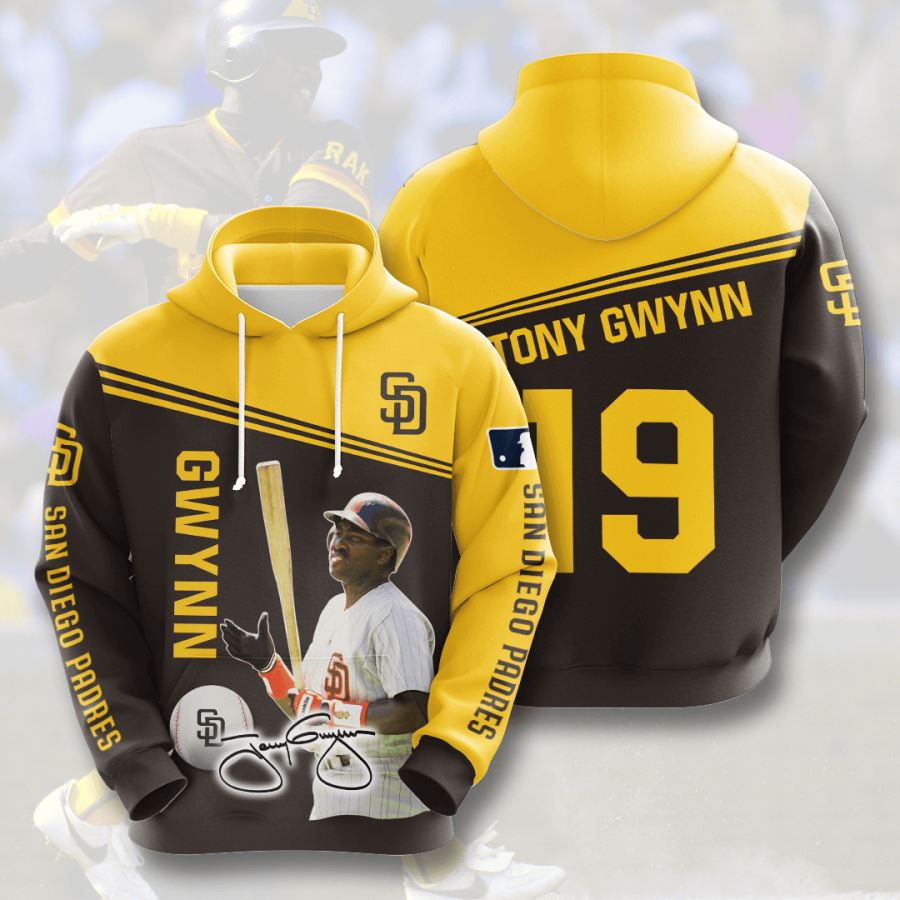 San Diego Padres Custom Hoodie 3D 7 San Diego Padres Custom Hoodie 3D