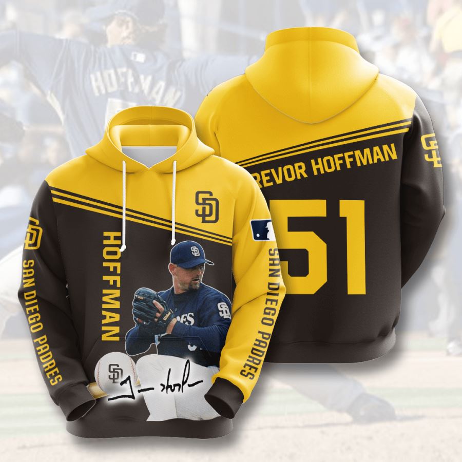 San Diego Padres Custom Hoodie 3D