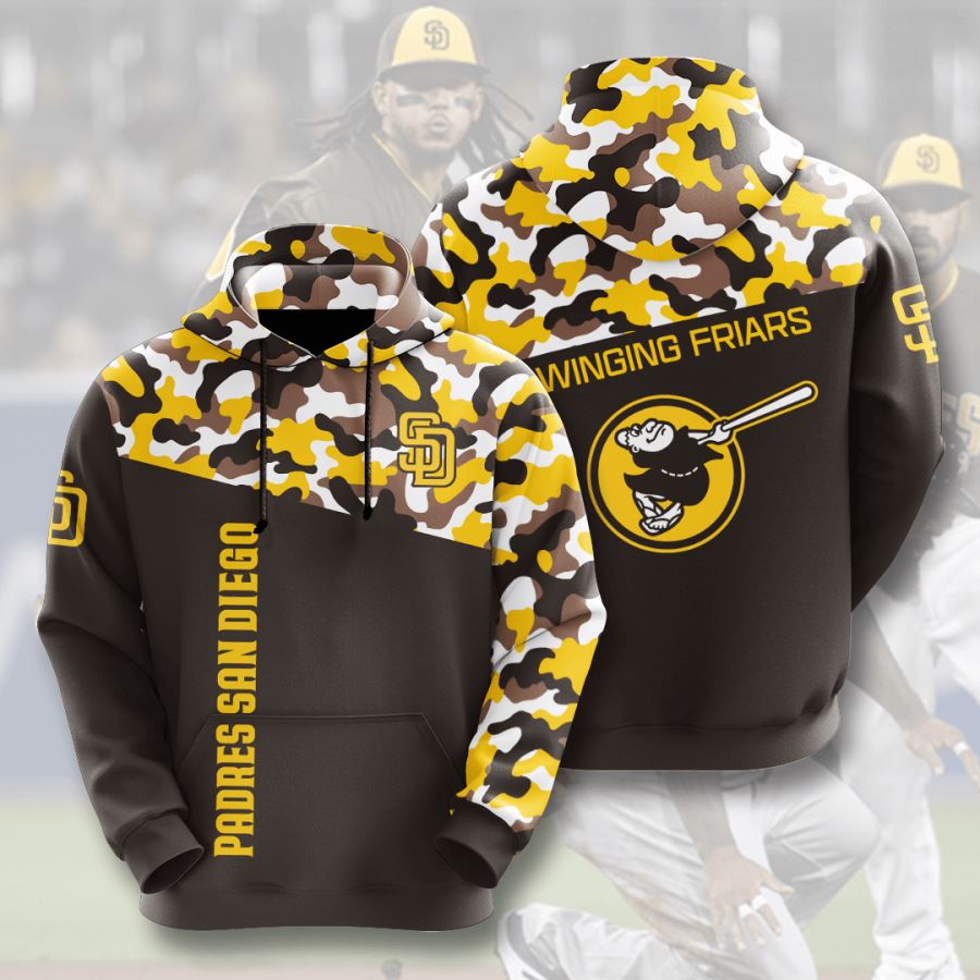 San Diego Padres Custom Hoodie 3D