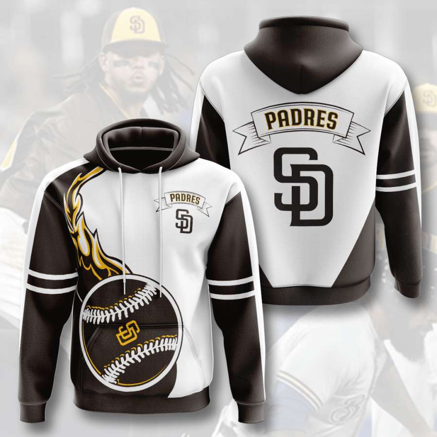 San Diego Padres Custom Hoodie 3D