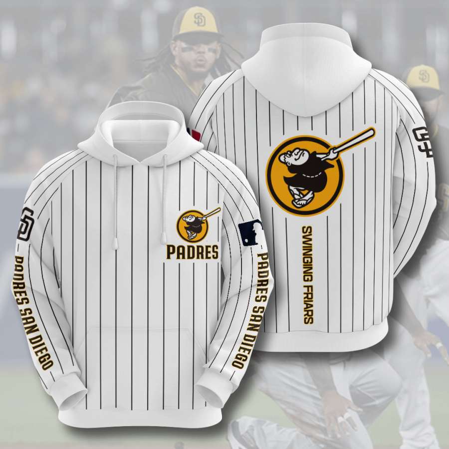 San Diego Padres Custom Hoodie 3D 10 San Diego Padres Custom Hoodie 3D