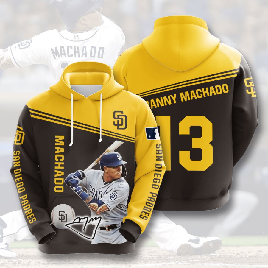 San Diego Padres Custom Hoodie 3D