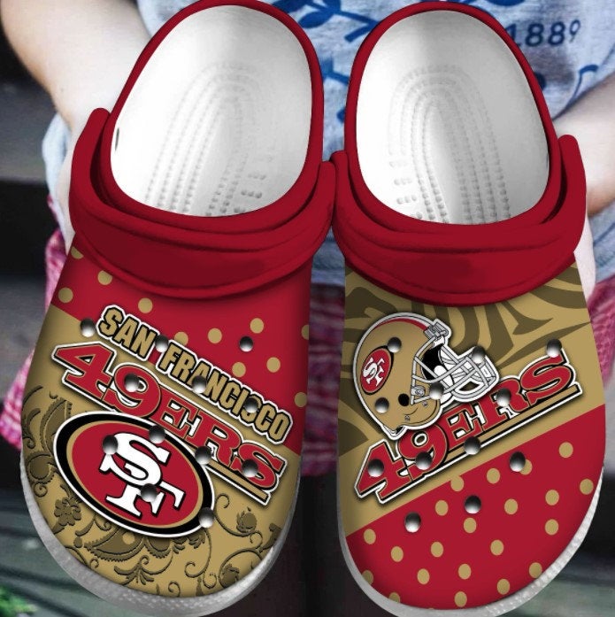 San Francisco 49ers Crocband Nfl Crocs Clog Shoes