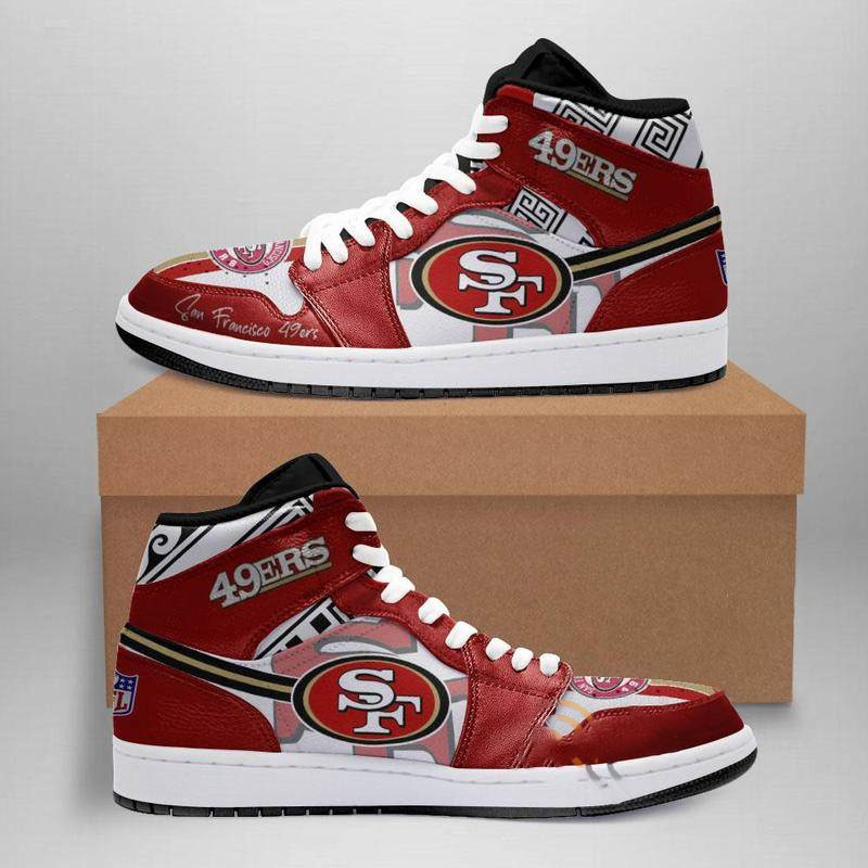 San Francisco 49ers Custom Air Jordan Shoes