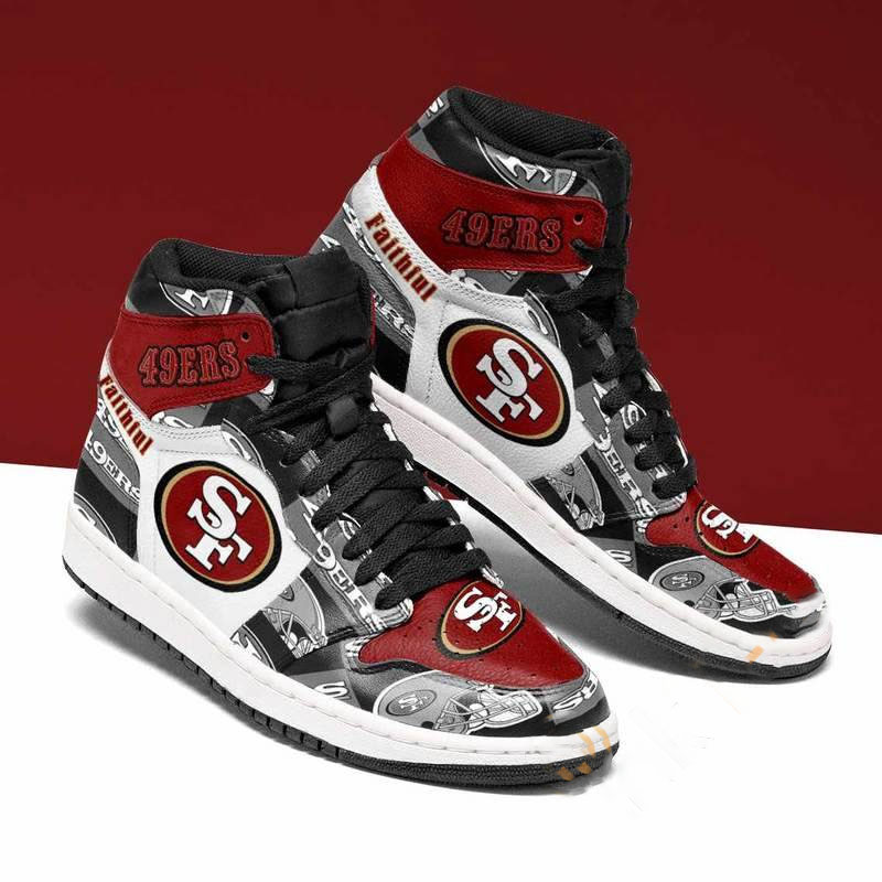 San Francisco 49ers Custom Air Jordan Shoes