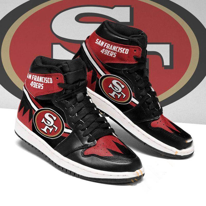 San Francisco 49ers Custom Sneaker Air Jordan Shoes 6 San Francisco 49ers Custom Sneaker Air Jordan Shoes