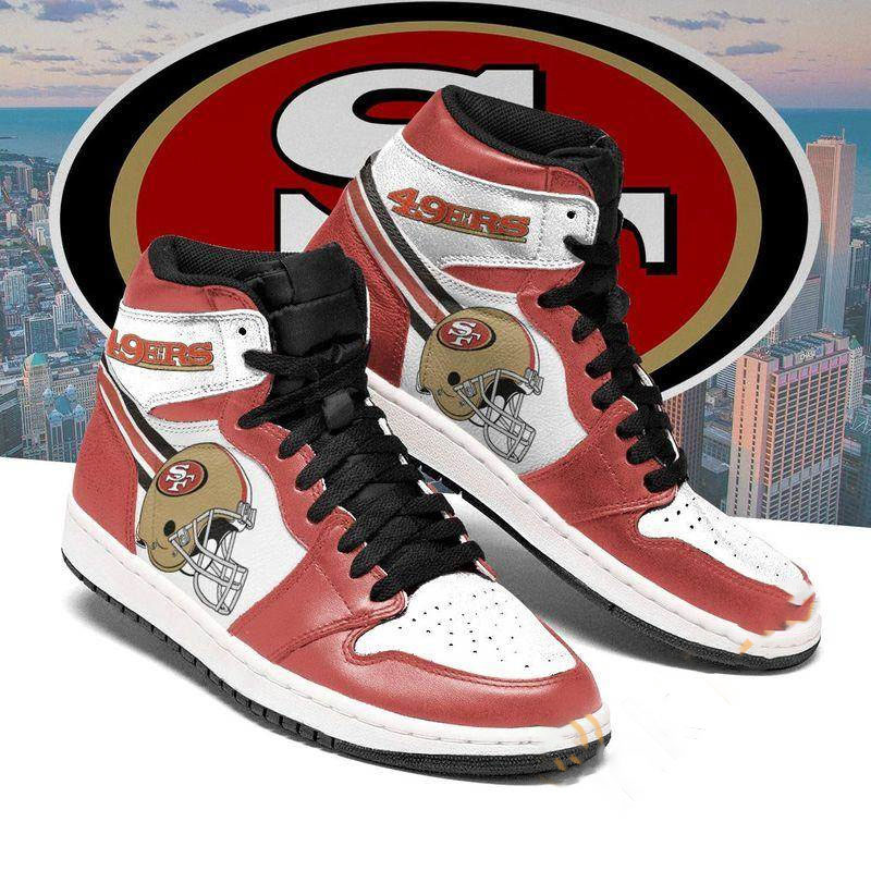 San Francisco 49ers Custom Sneaker Air Jordan Shoes