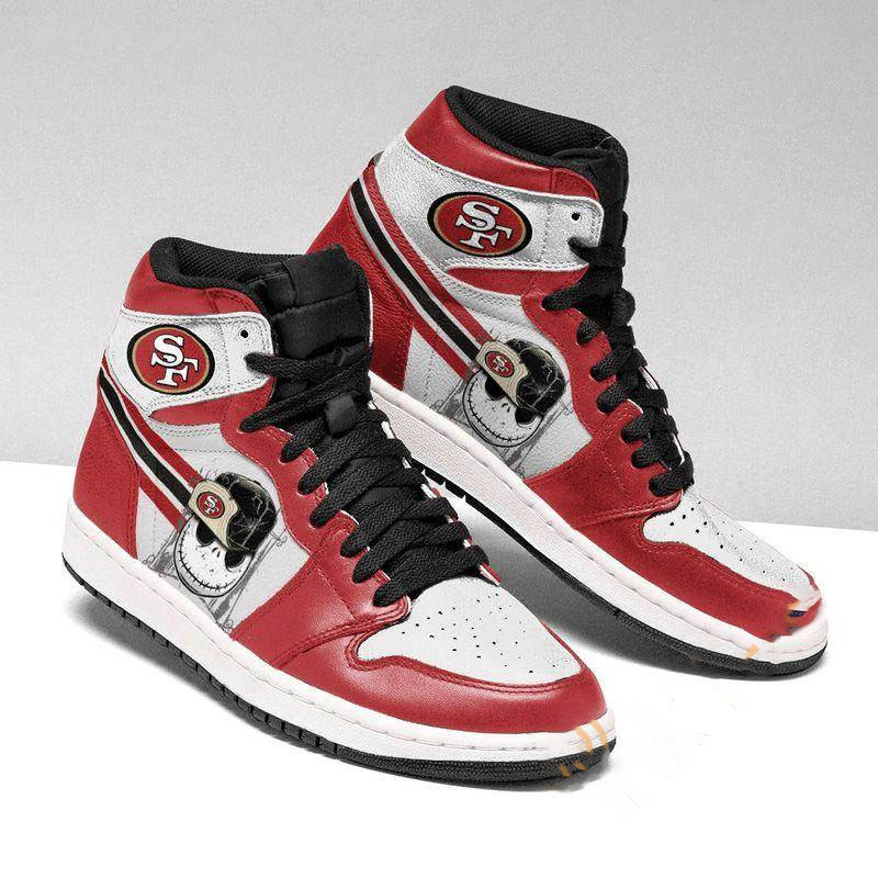 San Francisco 49ers Custom Sneaker Air Jordan Shoes 7 San Francisco 49ers Custom Sneaker Air Jordan Shoes