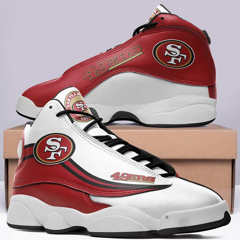 San Francisco 49ers Logo Air Jordan Shoes