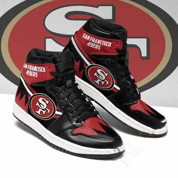 San Francisco 49ers Nfl Football Custom Air Jordan Shoes 9 San Francisco 49ers Nfl Football Custom Air Jordan Shoes