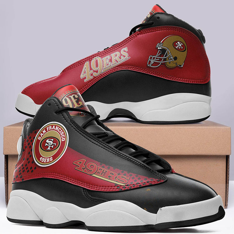 San Francisco 49ers Vintage Team Logo Air Jordan Shoes 3 San Francisco 49ers Vintage Team Logo Air Jordan Shoes