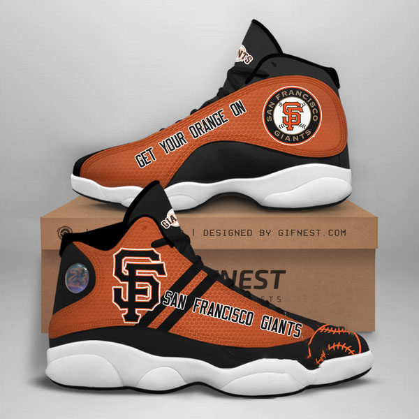 San Francisco Giants Custom Air Jordan Shoes