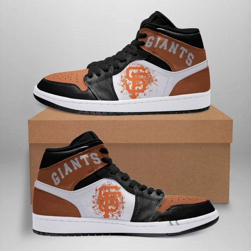 San Francisco Giants MLB Custom Air Jordan Shoes