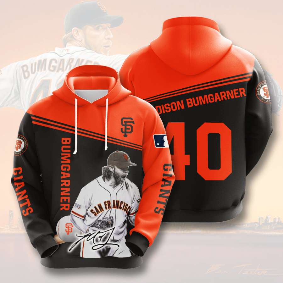 San Francisco Giants Custom Hoodie 3D