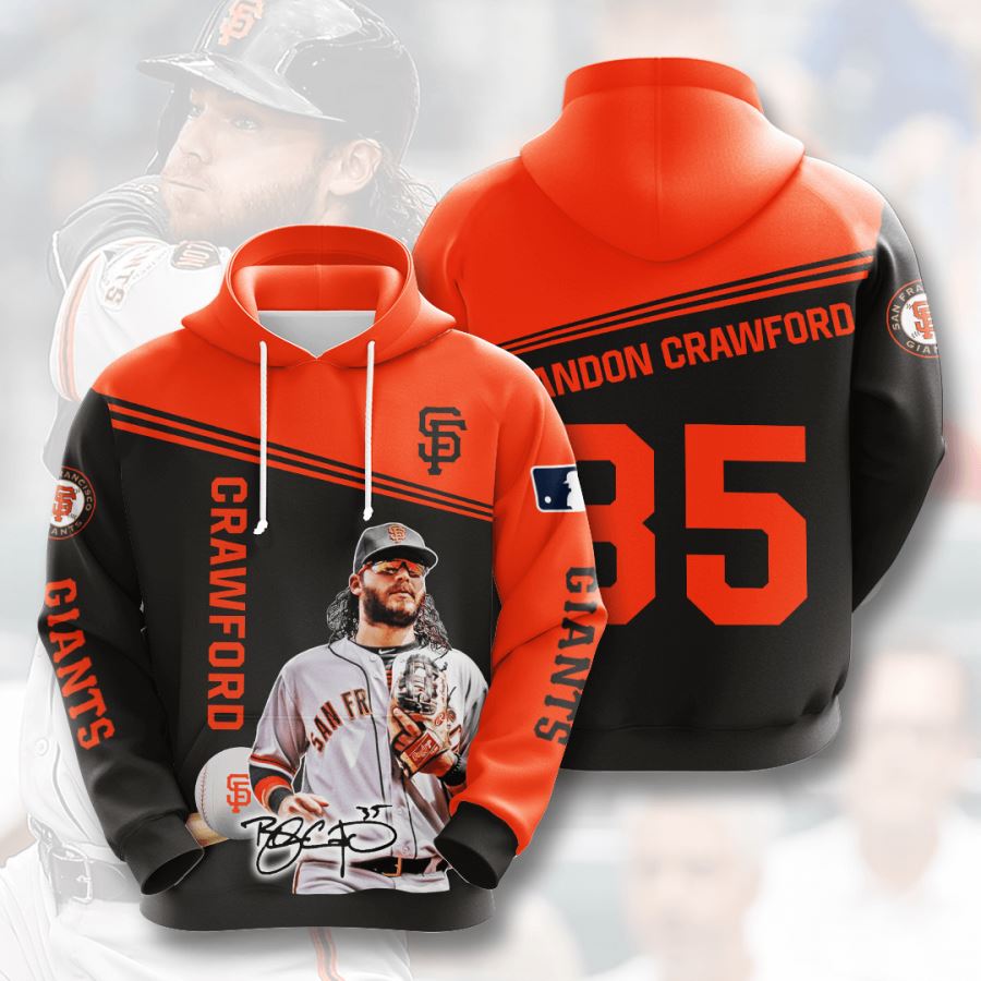 San Francisco Giants Custom Hoodie 3D