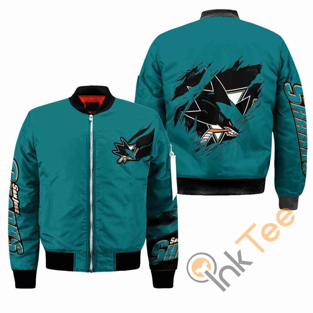 San Jose Sharks NHL Apparel Best Christmas Gift For Fans Bomber Jacket