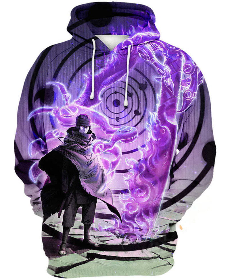 Sasuke Uchiha Hoodie 3D
