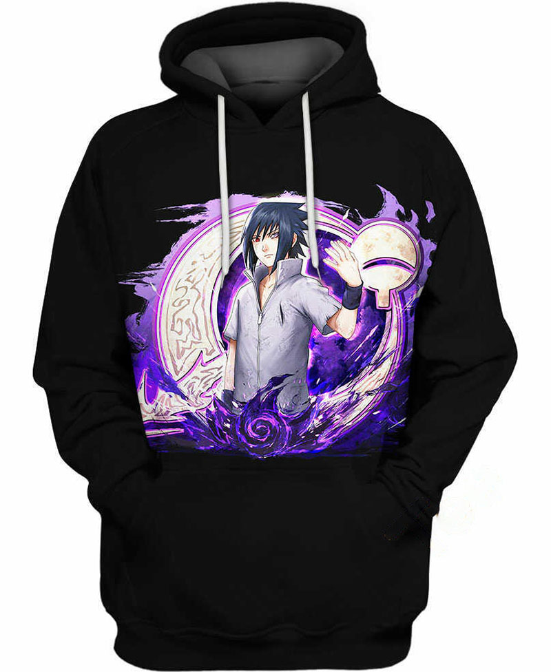 Sasuke Ultimate Ninja Hoodie 3D