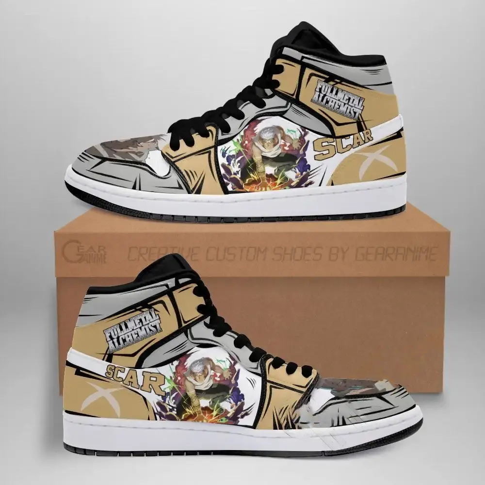 Scar Fullmetal Alchemist Anime Amazon Air Jordan Shoes