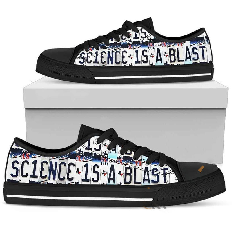 Science Is A Blast Low Top Shoes