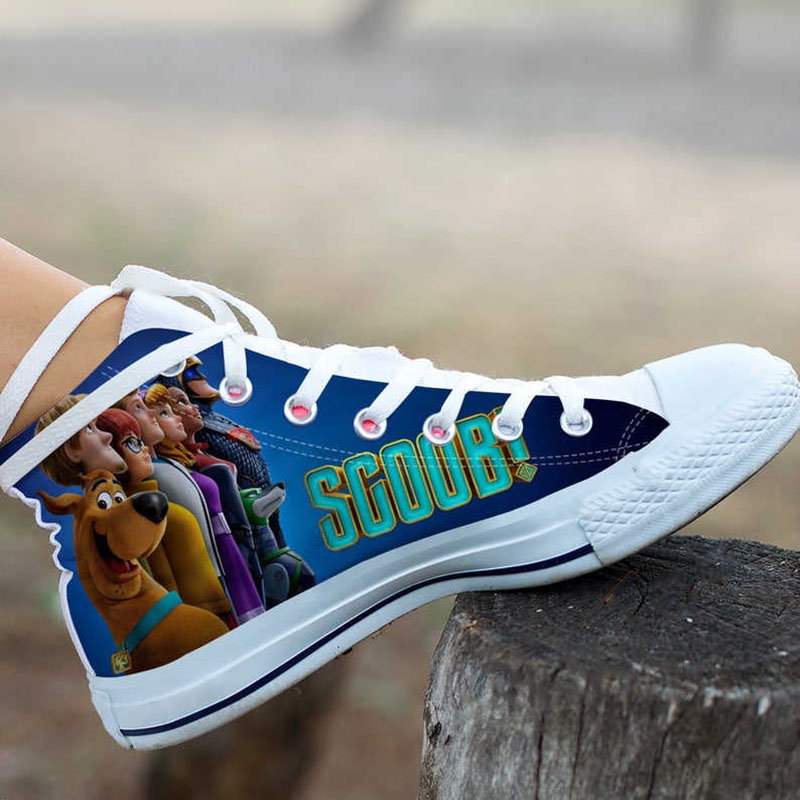 Scoob! Shaggy Custom Scooby Doo Movie High Top Shoes