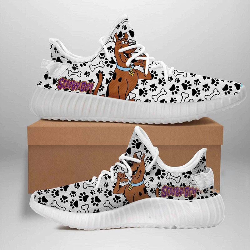 Scooby Doo White Yeezy Boost