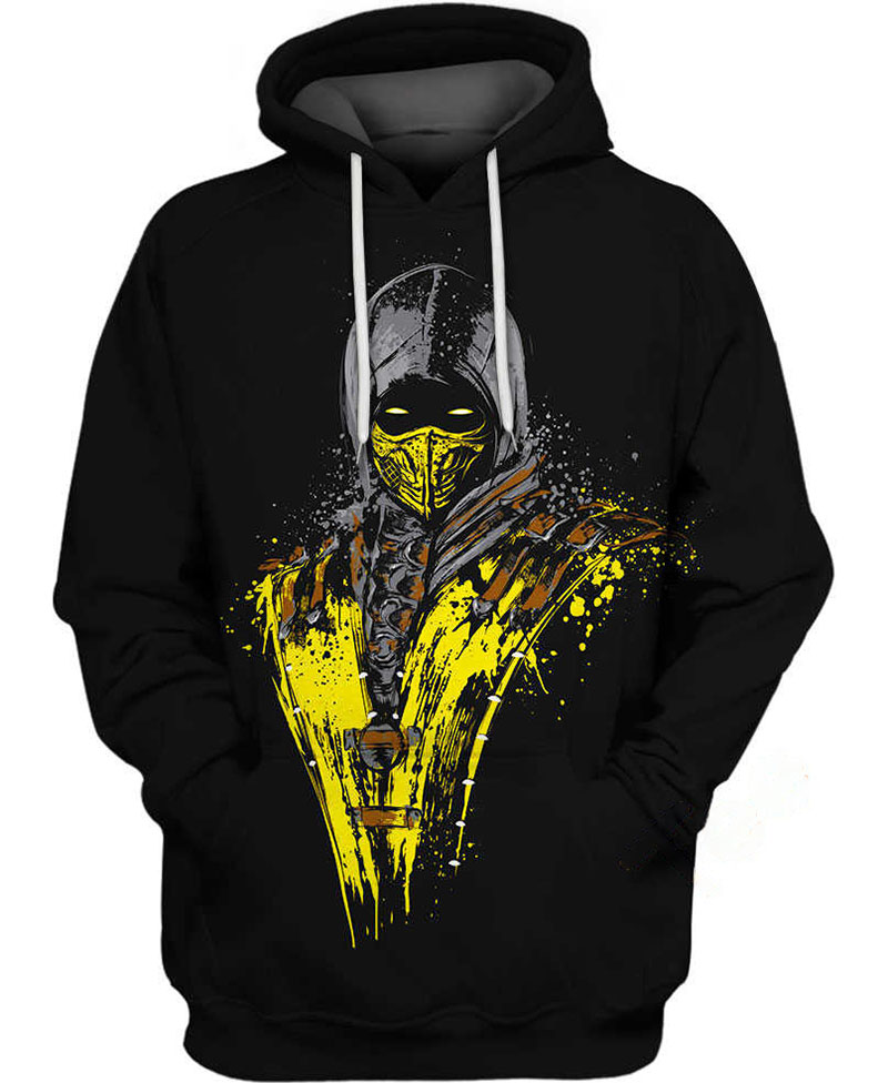 Scorpion Fire Hoodie 3D 2 Scorpion Fire Hoodie 3D