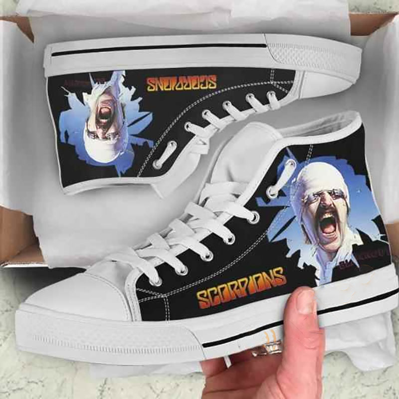 3D Scorpions High Top Shoes