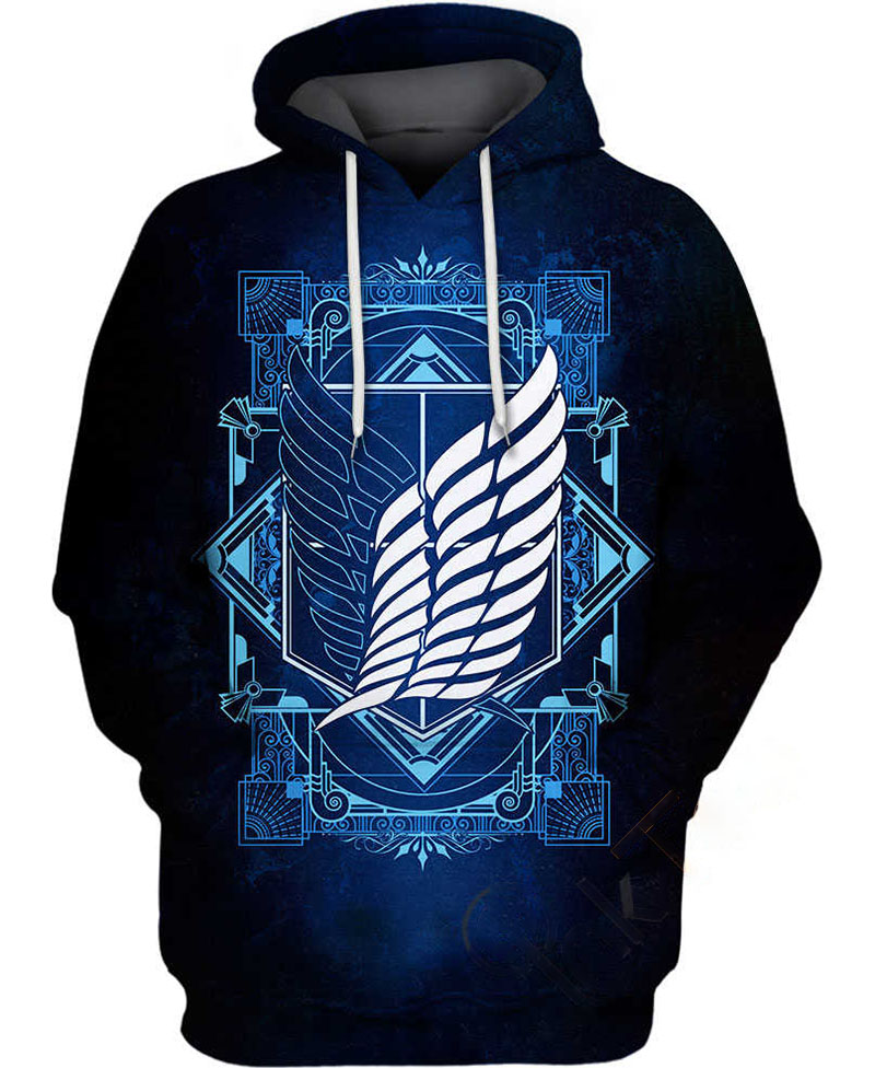 Scout Regiment Hoodie 3D
