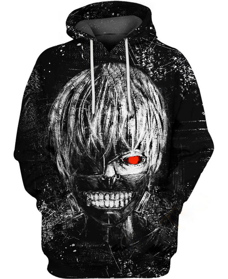 Scrawny Young Man Hoodie 3D