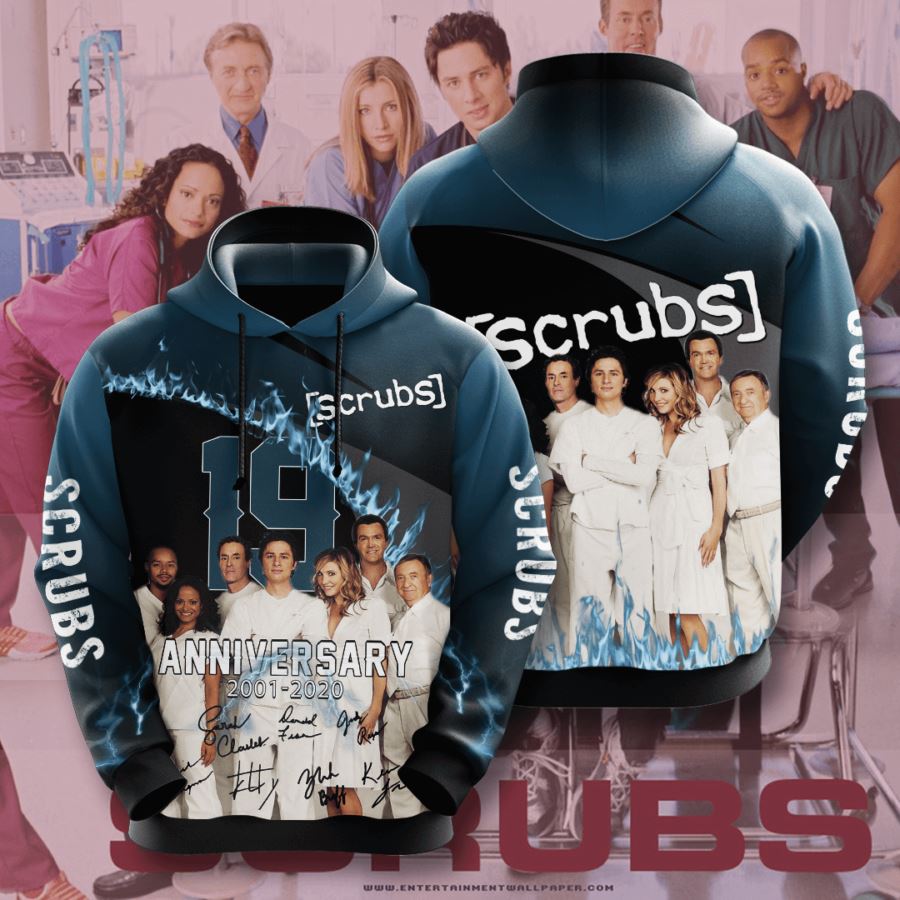 Scrubs Custom Hoodie 3D