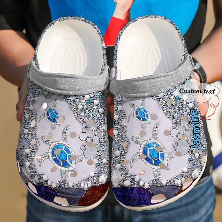 Sea Turtle Personalized Stunning Crocs Clog Shoes