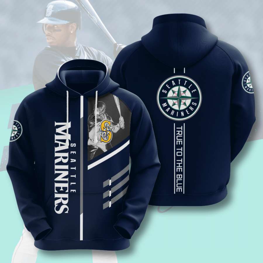 Seattle Mariners Custom Hoodie 3D