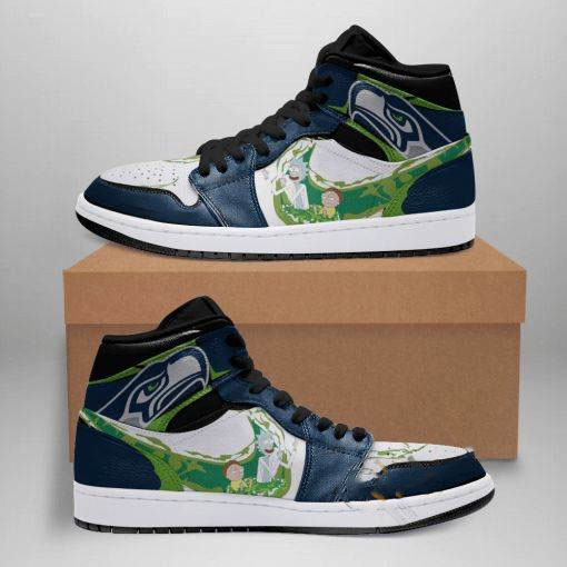 Seattle Seahawks Custom Air Jordan Shoes