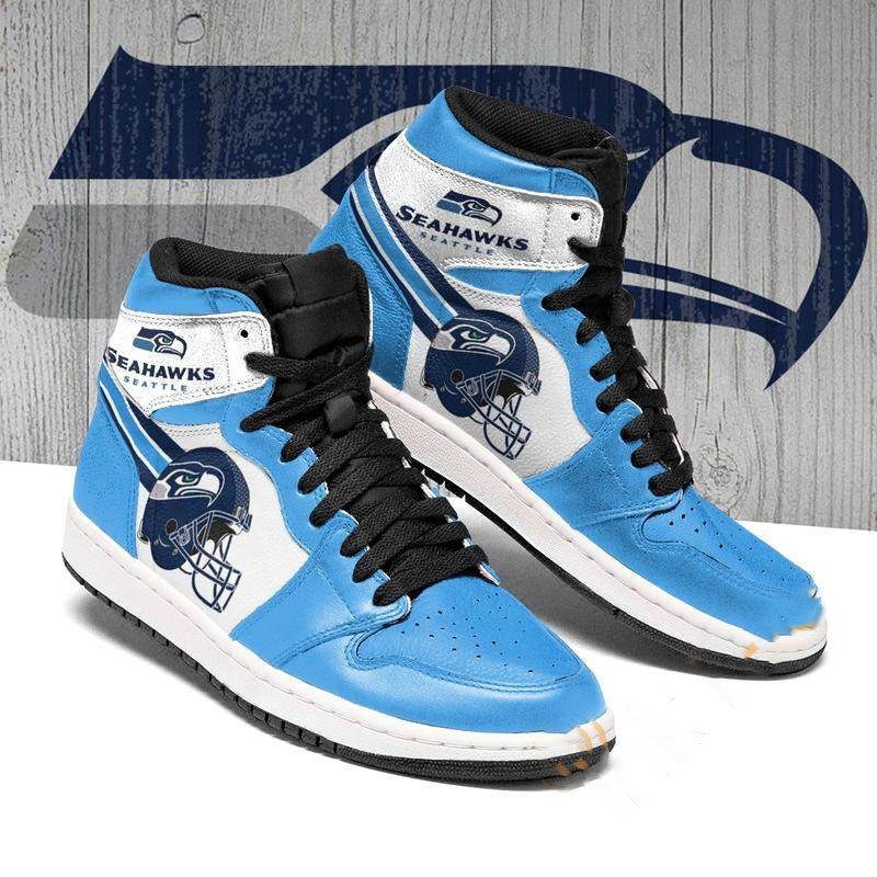 Seattle Seahawks Custom Air Jordan Shoes 7 Seattle Seahawks Custom Air Jordan Shoes