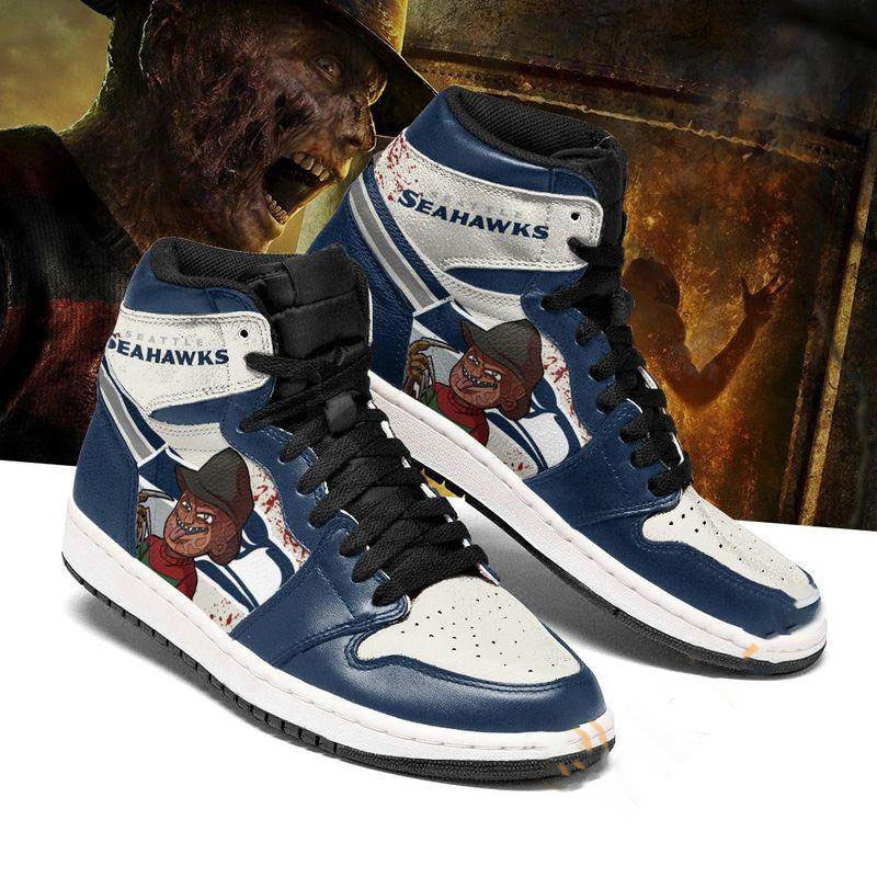 Seattle Seahawks Custom Sneaker Air Jordan Shoes
