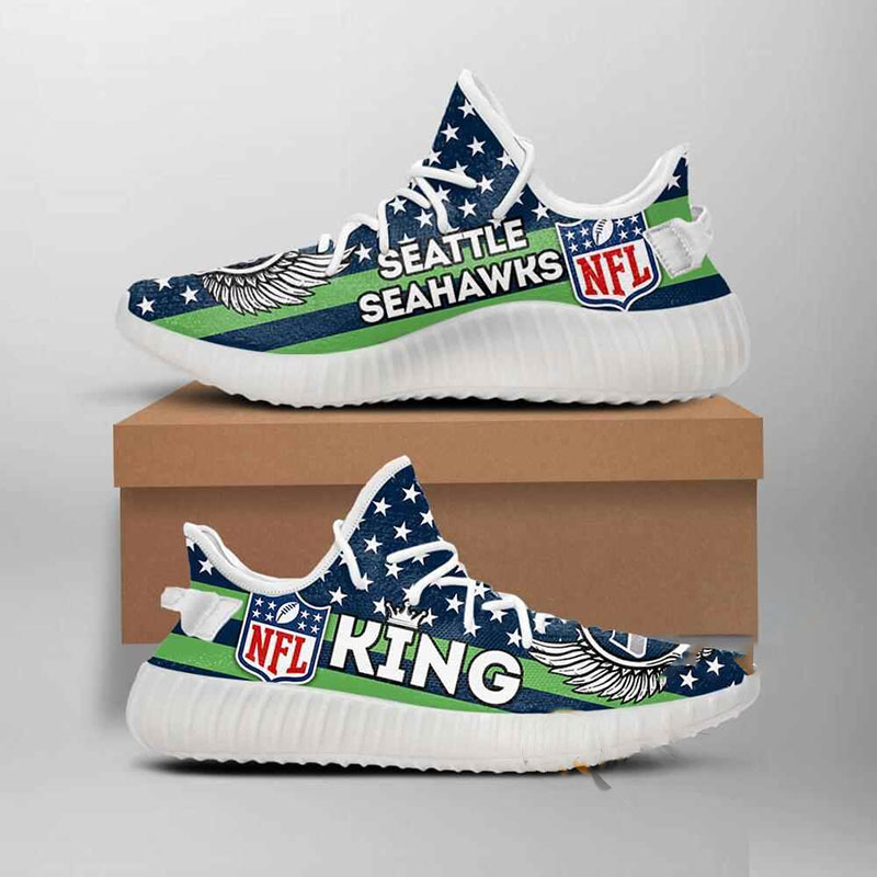 Seattle Seahawks King Nfl Yeezy Boost 2 Seattle Seahawks King Nfl Yeezy Boost