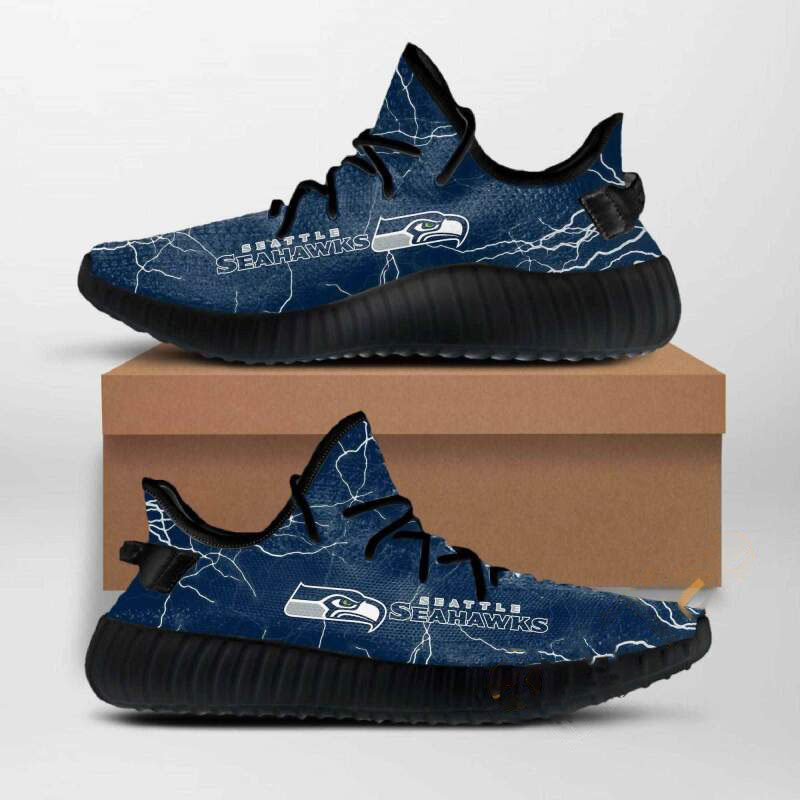 Seattle Seahawks Nfl Custom Yeezy Boost