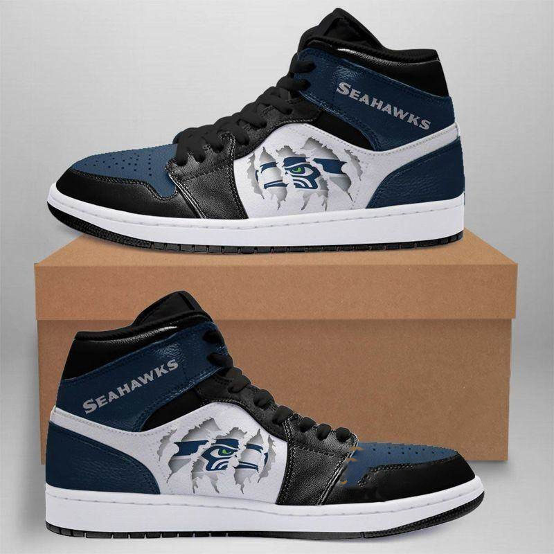 Seattle Seahawks Nfl Custom Air Jordan Shoes 8 Seattle Seahawks Nfl Custom Air Jordan Shoes